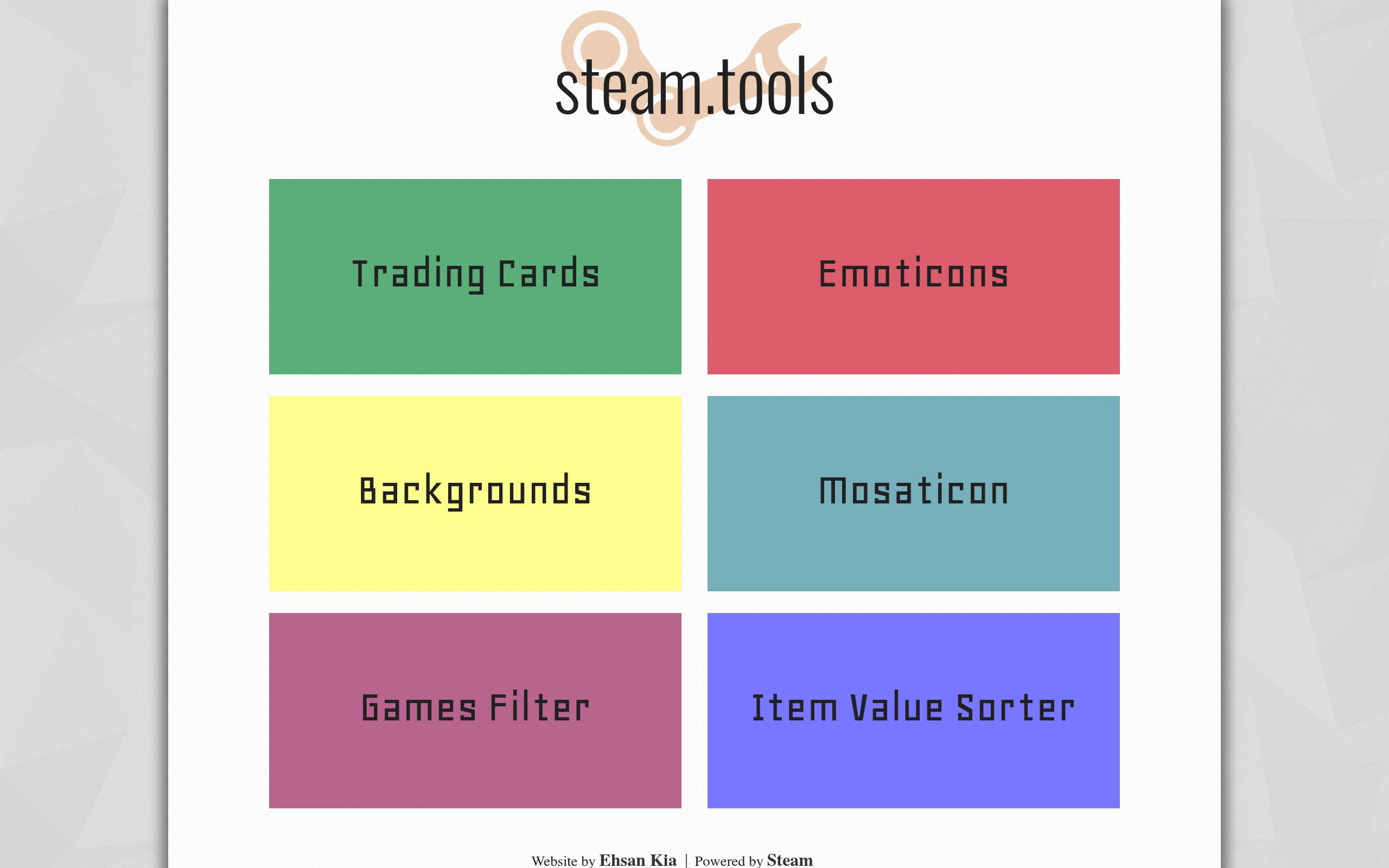 Steam Tools Hub