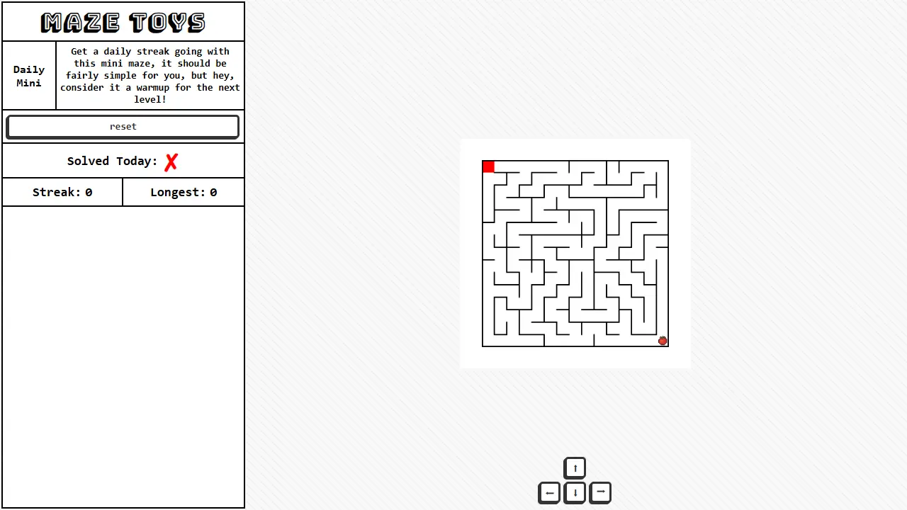 Maze Toys - Daily Mini Maze