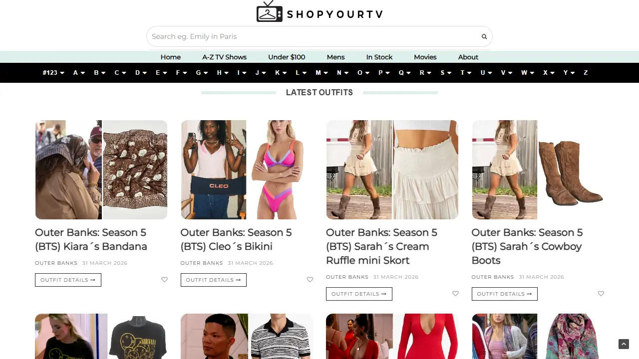 Shop Your TV