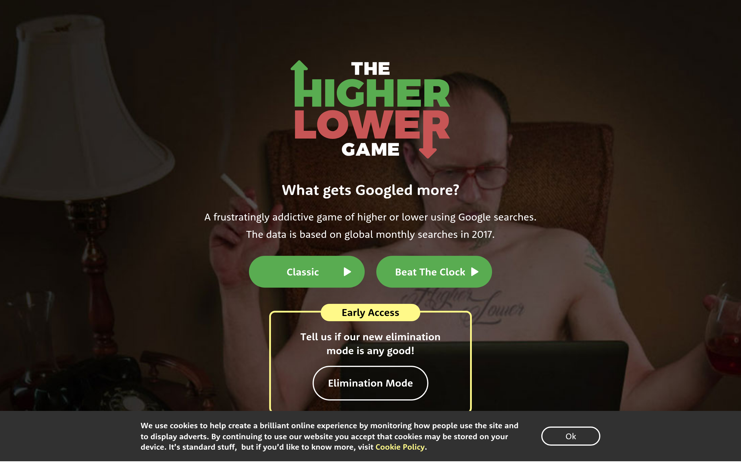 Higher Lower Game