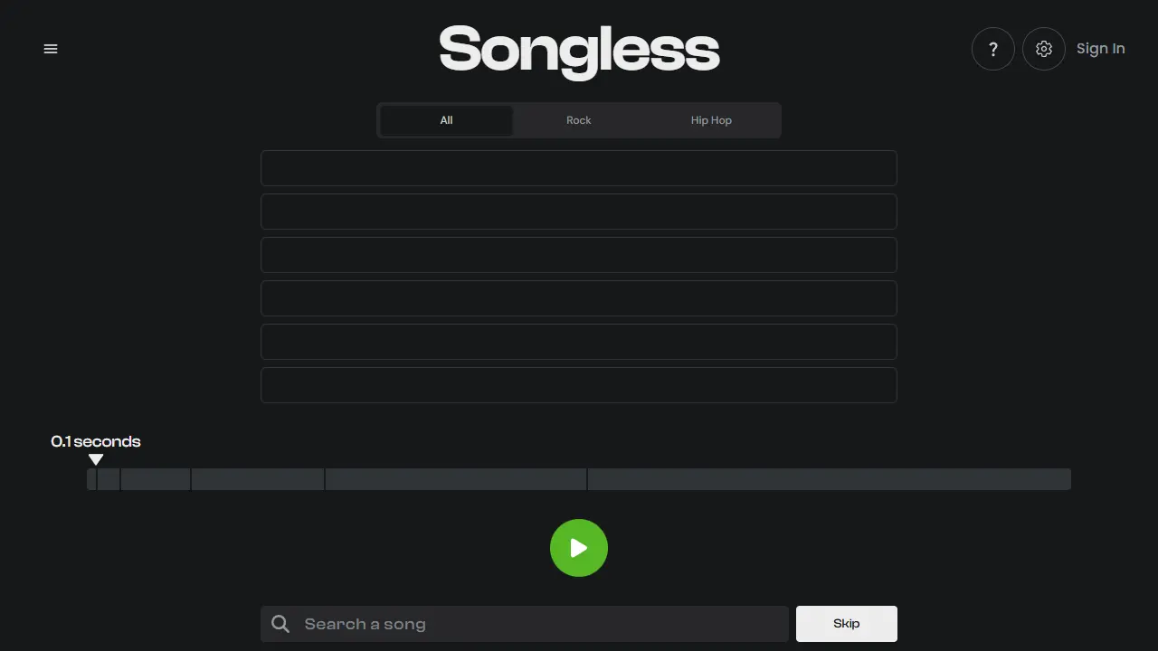 Songless