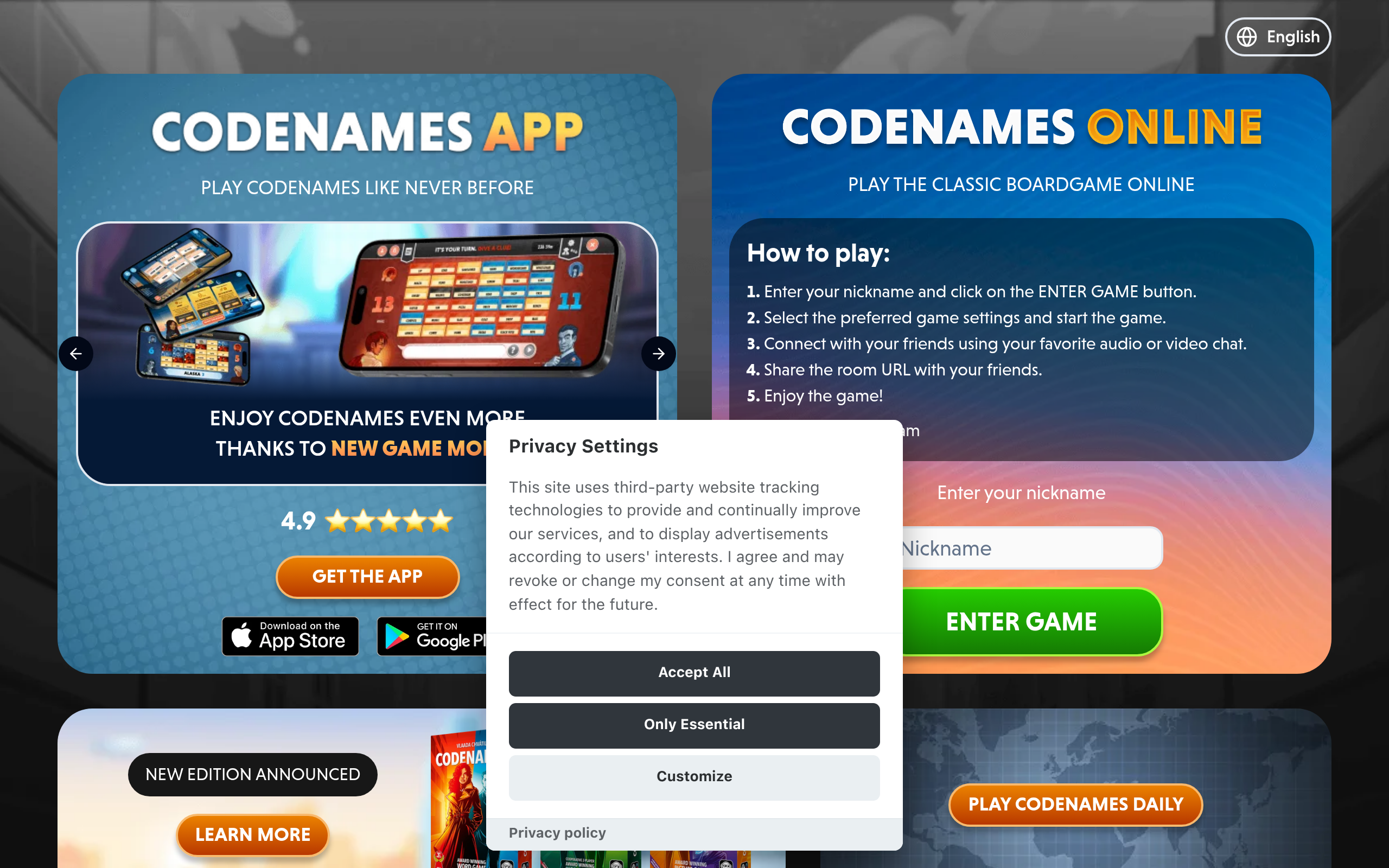 Codenames Online