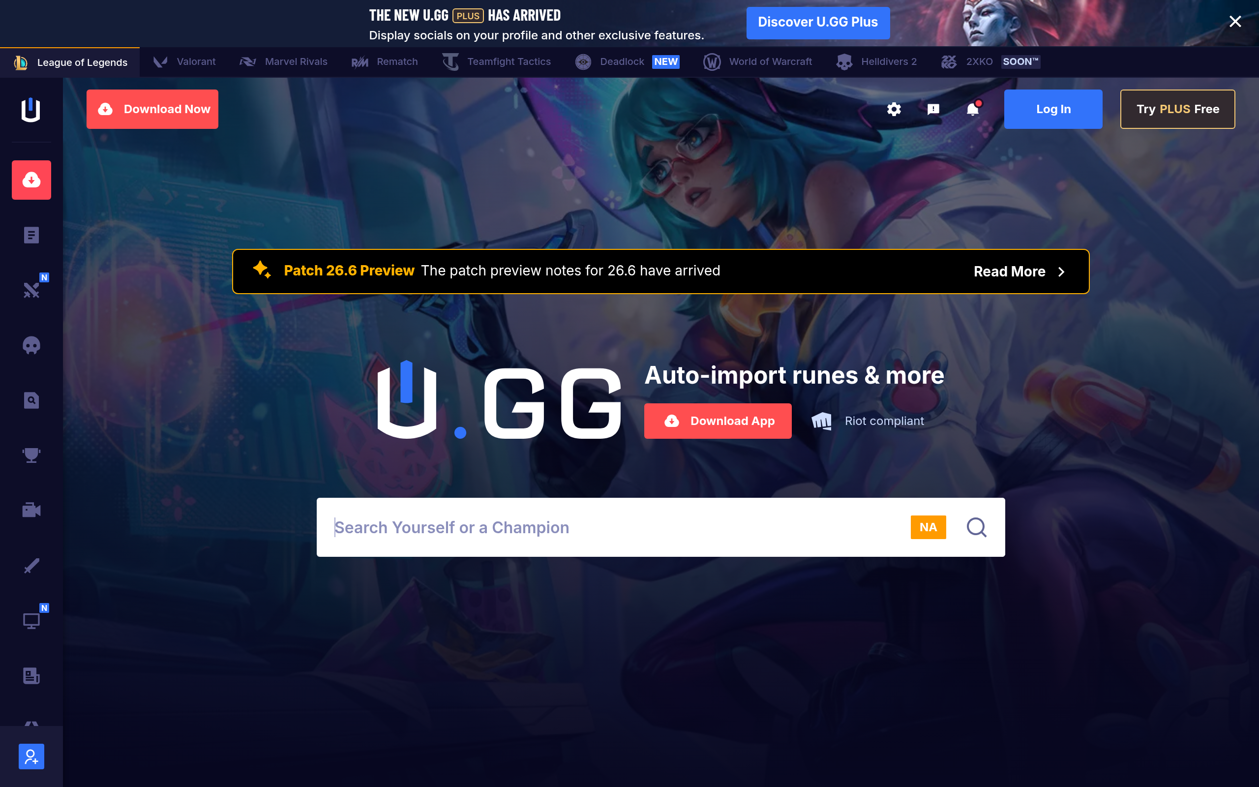 U GG: The Best League of Legends Builds LoL Build Champion Probuilds LoL Runes Tier List Counters Guides
