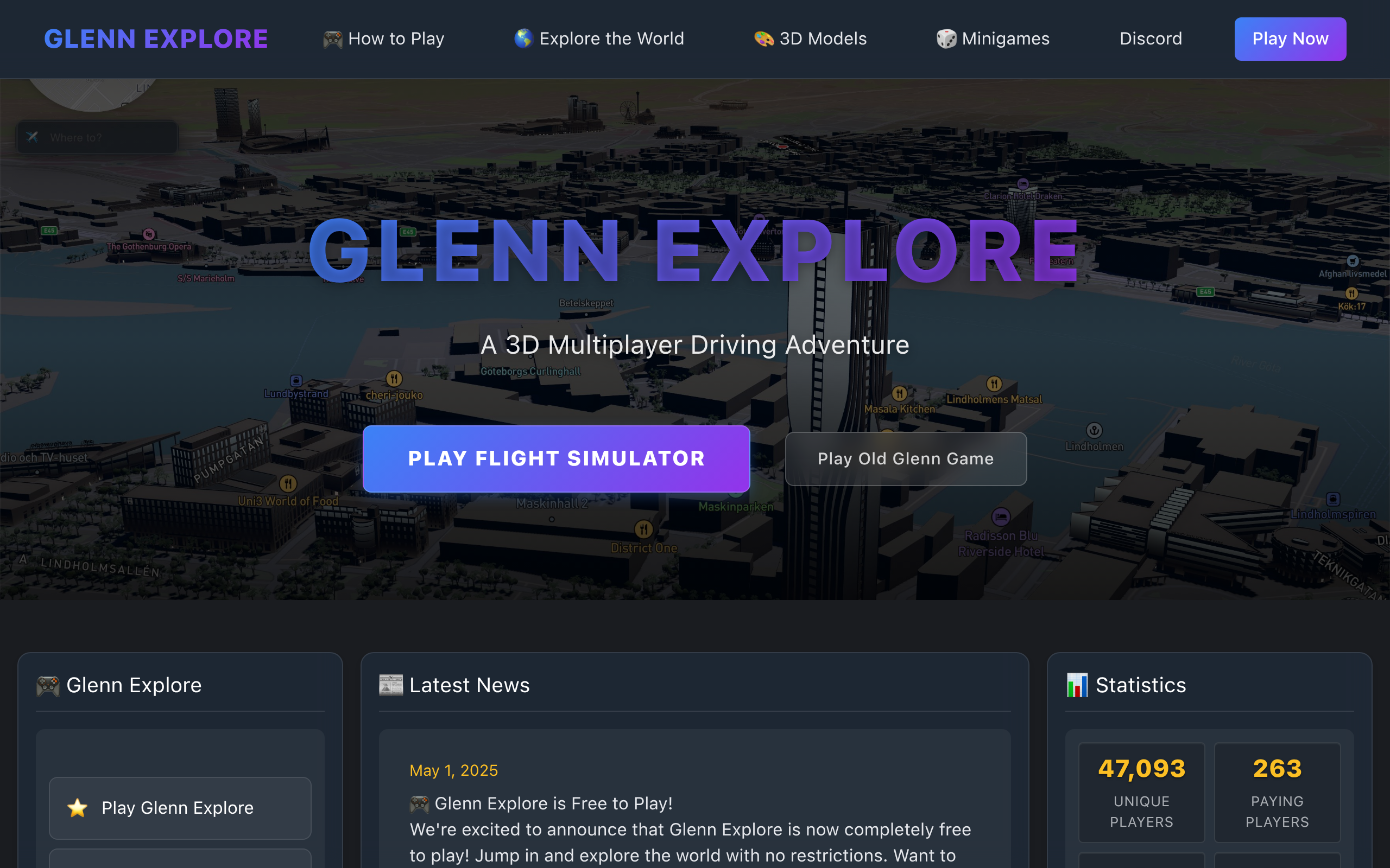 Glenn Explore - 3D Open World Driving Game