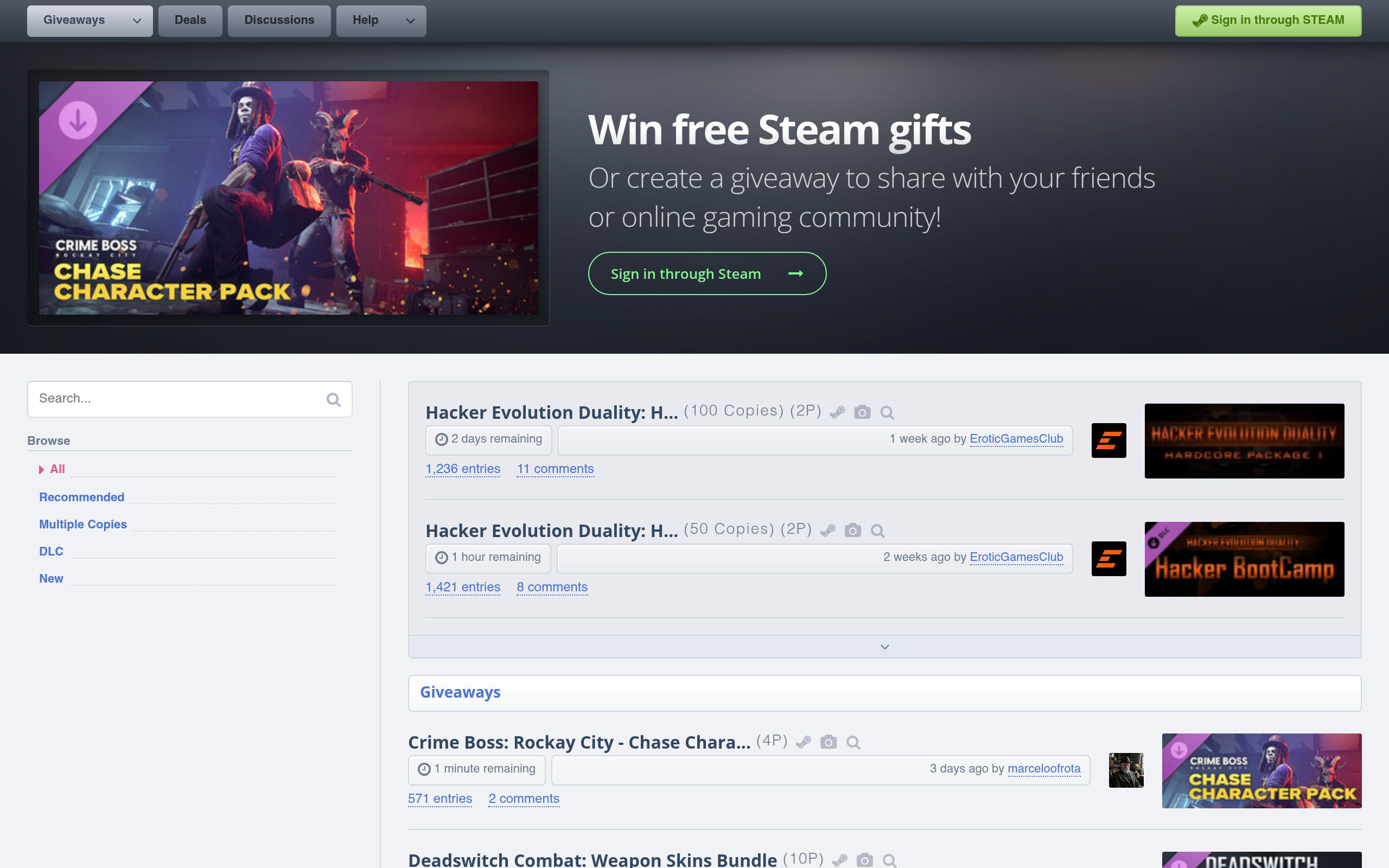 SteamGifts