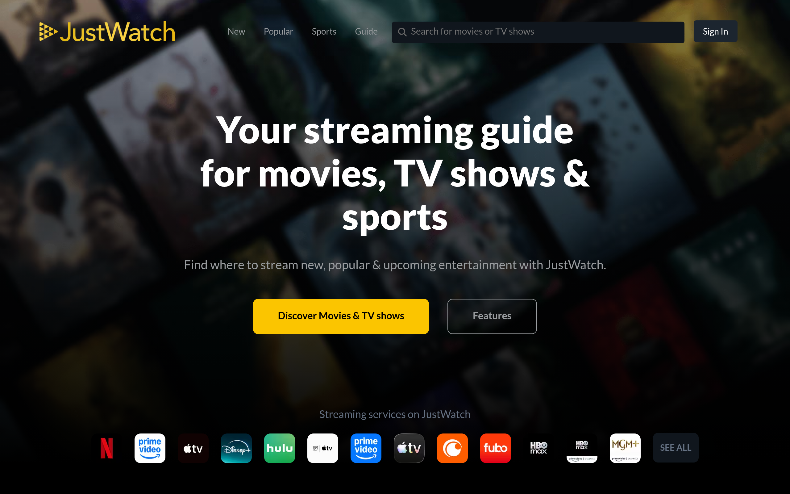 JustWatch - The Streaming Guide