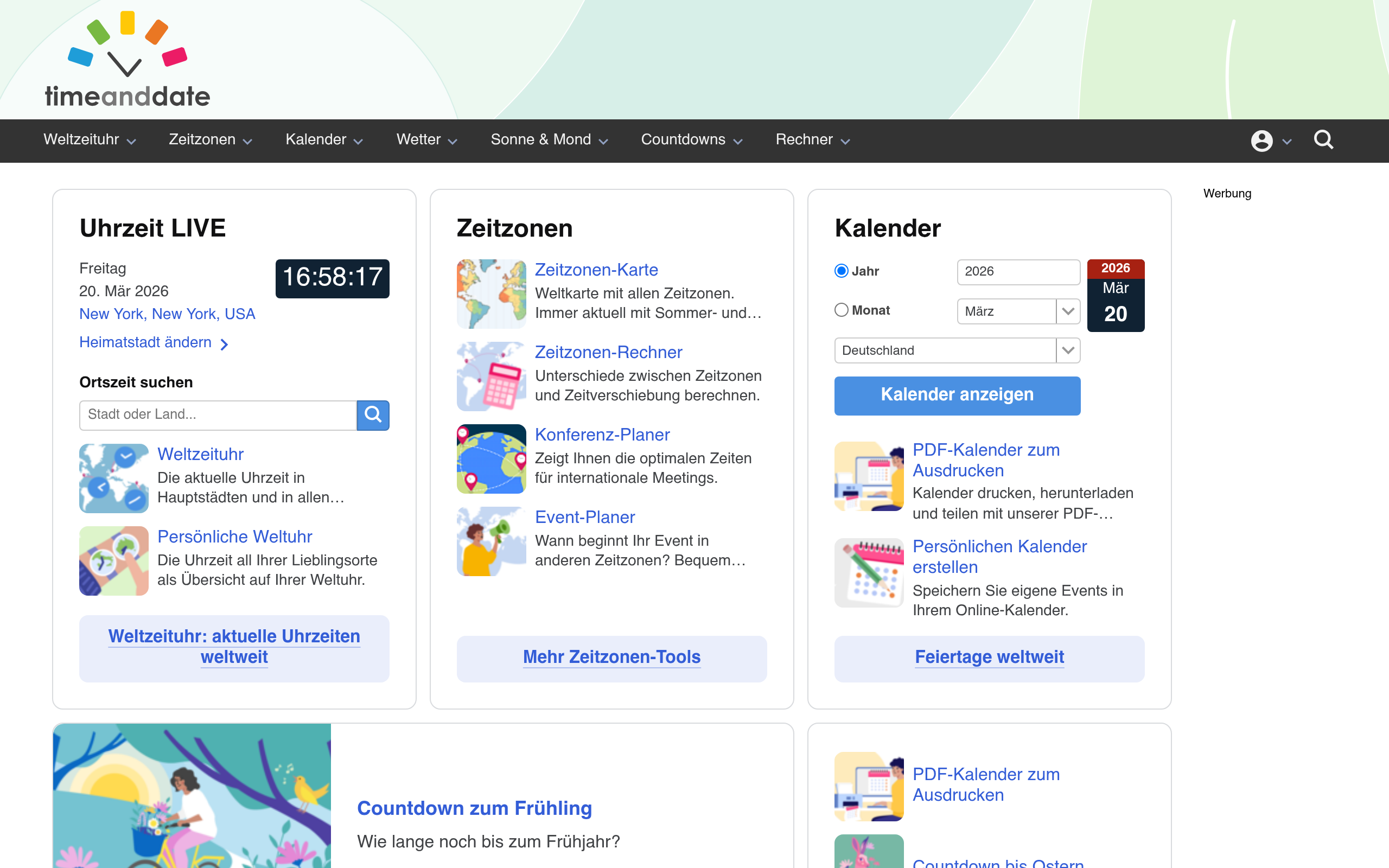 timeanddate.de