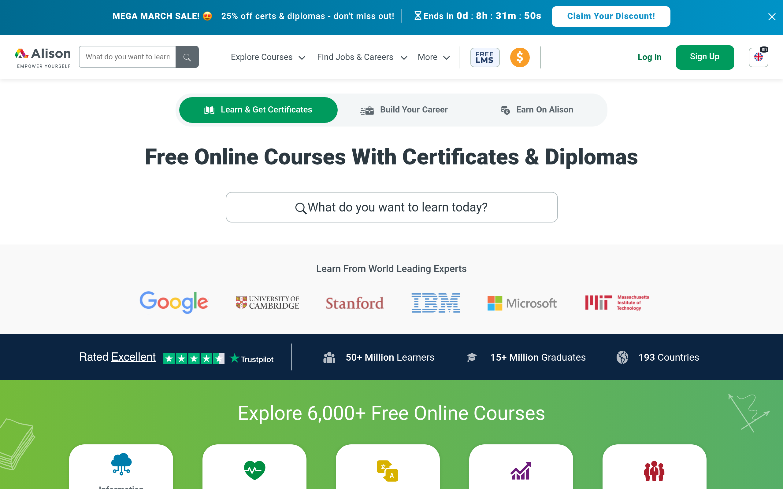 Alison - Free Online Courses & Certifications